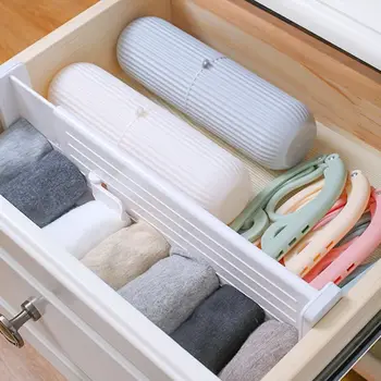 2706 Retractable Drawer Storage Divider Multi-function Household Plastic Wardrobe Partition Baffle Finishing Artifact
2706 Retractable Drawer Storage Divider Multi-function Household Plastic Wardrobe Partition Baffle Finishing Artifact
