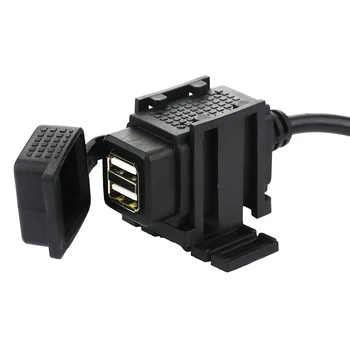 3.1A Dual USB Charger Power Socket Adapter Outlet Power System Mounting Bracket for 12V Car Motorbike Motorcycle
3.1A Dual USB Charger Power Socket Adapter Outlet Power System Mounting Bracket for 12V Car Motorbike Motorcycle