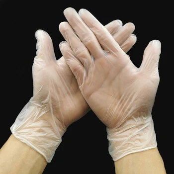 100 Pcs / Set Of Environmentally Friendly Food Gloves PVC Transparent Disposable Gloves Dust-proof Pollution-proof Gloves
100 Pcs / Set Of Environmentally Friendly Food Gloves PVC Transparent Disposable Gloves Dust-proof Pollution-proof Gloves