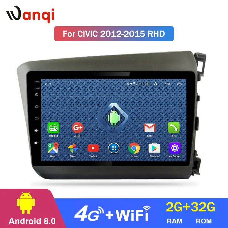 4G Lte All Netcom 9 inch android 8.0 car multimedia gps navigation system for RHD Honda civic 2012-2015 right hand drive
4G Lte All Netcom 9 inch android 8.0 car multimedia gps navigation system for RHD Honda civic 2012-2015 right hand drive