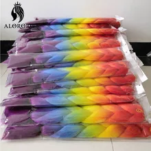 24 Inch Braiding Hair 6/8pcs/Pack Synthetic Hair Extensions African Jumbo Braids 100 Colors DIY Hair Accessories Wholesale 
24 Inch Braiding Hair 6/8pcs/Pack Synthetic Hair Extensions African Jumbo Braids 100 Colors DIY Hair Accessories Wholesale