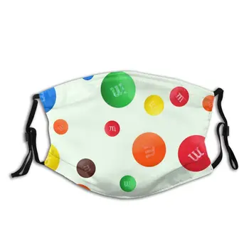 M&M Chocolate Candy Reusable Face Mask Food Anti Bacterial Dust Mask With Filters Protection Mask Respirator Mouth Muffle
M&M Chocolate Candy Reusable Face Mask Food Anti Bacterial Dust Mask With Filters Protection Mask Respirator Mouth Muffle