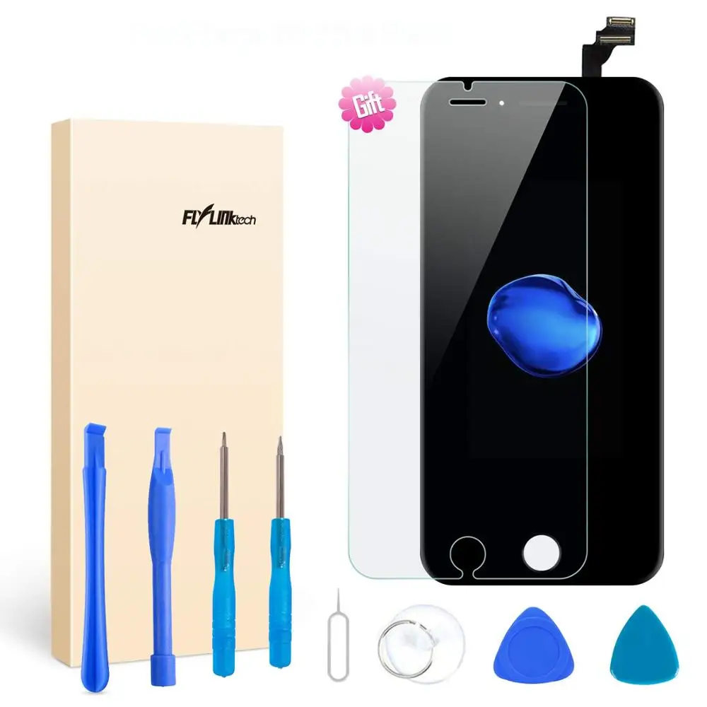 Flylinktech LCD Touch Screen for iPhone 6S Plus Display Screen Digitizer Assembly Replacement for Model A1699 A1633 A1634
Flylinktech LCD Touch Screen for iPhone 6S Plus Display Screen Digitizer Assembly Replacement for Model A1699 A1633 A1634