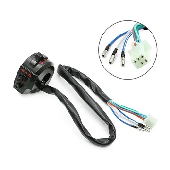 7/8inch 22mm Motorcycle left 12V waterproof turn signal horn Handlebar Control switch Hi / Lo beam switch for Honda KTM Suzuki
7/8inch 22mm Motorcycle left 12V waterproof turn signal horn Handlebar Control switch Hi / Lo beam switch for Honda KTM Suzuki