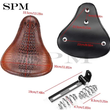 Universal Motorcycle Spring Bracket Seat PU Leather Cushion for Sportster Chopper Bobber Custom
Universal Motorcycle Spring Bracket Seat PU Leather Cushion for Sportster Chopper Bobber Custom