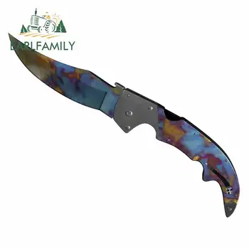 EARLFAMILY 13cm x 12.8cm for CSGO Skin Falchion Knife Case Hardened Car Stickers Personality Creative Scratch-proof JDM Decal
EARLFAMILY 13cm x 12.8cm for CSGO Skin Falchion Knife Case Hardened Car Stickers Personality Creative Scratch-proof JDM Decal