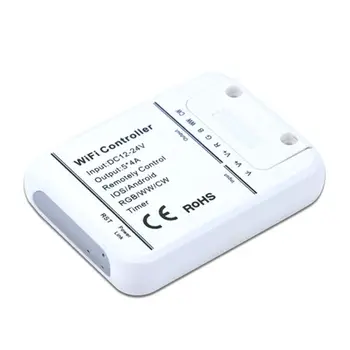 Smart WiFi LED Controller 5 Channels Control 4A5CH CW/WW RGB RGBW RGBWW LED light, Timer Music Group Sync Controller D2TD
Smart WiFi LED Controller 5 Channels Control 4A5CH CW/WW RGB RGBW RGBWW LED light, Timer Music Group Sync Controller D2TD
