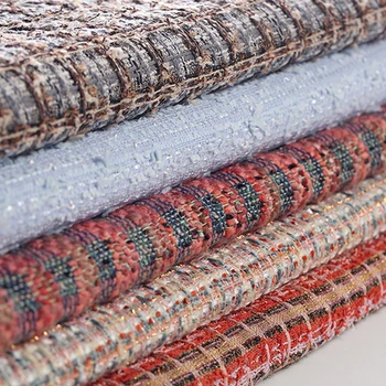 Blue Brown Red Knitted Tweed Acrylic Polyester Cotton Fabric for Autumn Spring Dress Jacket DE1208
Blue Brown Red Knitted Tweed Acrylic Polyester Cotton Fabric for Autumn Spring Dress Jacket DE1208