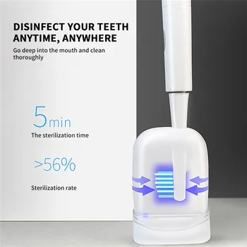 Mini UV Disinfection Toothbrush Box Smart Toothbrush Storage Box Sterilization Rack Portable Travel Toothbrush Disinfecting Tool
Mini UV Disinfection Toothbrush Box Smart Toothbrush Storage Box Sterilization Rack Portable Travel Toothbrush Disinfecting Tool