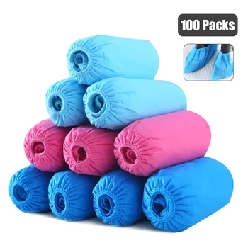 100PCS Dispo sable Shoe Covers Durable Anti Slip Non Woven Hygienic Shoe Non Toxic Boot Shoes Covers Waterproof Slip Resistant
100PCS Dispo sable Shoe Covers Durable Anti Slip Non Woven Hygienic Shoe Non Toxic Boot Shoes Covers Waterproof Slip Resistant