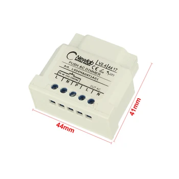 NEWLAB NL1017 Newlab Led Triac Dimmer AC Push Dimmer with output phase with button N.O. Memory single-phase 220V 110W
NEWLAB NL1017 Newlab Led Triac Dimmer AC Push Dimmer with output phase with button N.O. Memory single-phase 220V 110W
