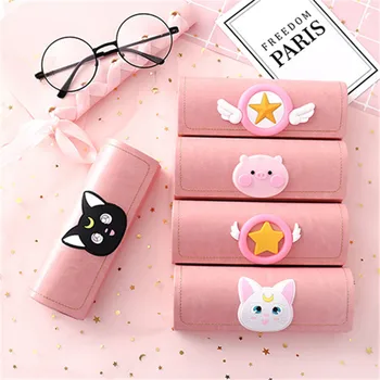 1pcs Creative Cartoon Frame Glasses Case Pink Cute Student Myopia Glasses Box Portable Sunglasses Storage Box
1pcs Creative Cartoon Frame Glasses Case Pink Cute Student Myopia Glasses Box Portable Sunglasses Storage Box