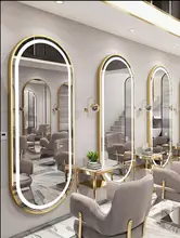 170x70cmHairdresser's mirror hairdressing platform wall mounted touch LED luminous mirror ironing and dyeing makeup salon mirror
170x70cmHairdresser's mirror hairdressing platform wall mounted touch LED luminous mirror ironing and dyeing makeup salon mirror
