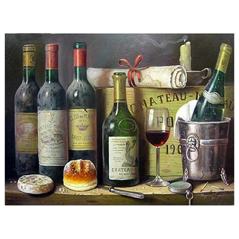 5D Diy Diamond Painting Still life red wine Cross Stitch Square Round Diamond Embroidery Rhinestones stickers MosaicZP-2386
5D Diy Diamond Painting Still life red wine Cross Stitch Square Round Diamond Embroidery Rhinestones stickers MosaicZP-2386