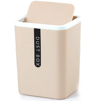 Desktop Trash Can for Office Desktop Coffee Table Kitchen Garbage Can Plastic Body Shake Cover Bucket Small Paper Basket(Khaki)
Desktop Trash Can for Office Desktop Coffee Table Kitchen Garbage Can Plastic Body Shake Cover Bucket Small Paper Basket(Khaki)