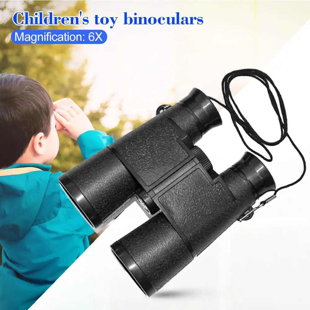 Children Binoculars Telescope Games Toys Meaningful Safety and Non-toxicity Outdoor Camping Portable Telescopes 12x10.8x4.1cm