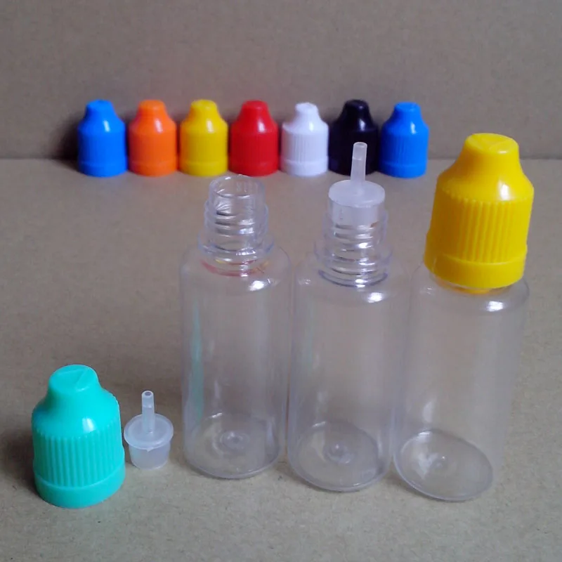 100pcs 15ml PET Empty Plastic Dropper Bottle Liquid Eye With Childproof Cap | Красота и здоровье