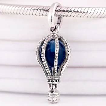 Original Polished Moonlight Blue Crystal Air Balloon Pendant Beads Fit 925 Sterling Silver Charm Bracelet Diy Jewelry 
Original Polished Moonlight Blue Crystal Air Balloon Pendant Beads Fit 925 Sterling Silver Charm Bracelet Diy Jewelry
