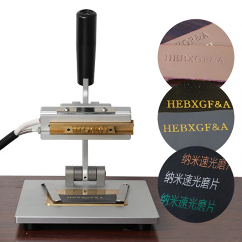 Bronze Machine Manual Desktop Fast Die Change Type Bronzing Branding Machine Leather Logo Trademark Embossing Small Hot Press
Bronze Machine Manual Desktop Fast Die Change Type Bronzing Branding Machine Leather Logo Trademark Embossing Small Hot Press