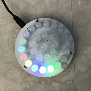 USB 5V DIY Kit 10mm RGB LED Flashing Lamp Ring Light Module Breathing Light Gradient Color Decorative Lights
USB 5V DIY Kit 10mm RGB LED Flashing Lamp Ring Light Module Breathing Light Gradient Color Decorative Lights