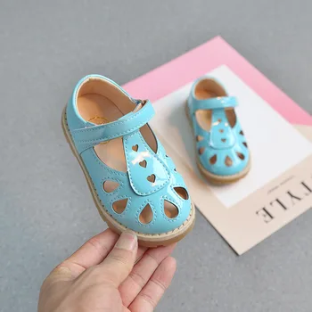 MHYONS Girls sandals 2020 summer kids princess shoes hollow Baotou sandals girls soft bottom baby shoes 
MHYONS Girls sandals 2020 summer kids princess shoes hollow Baotou sandals girls soft bottom baby shoes