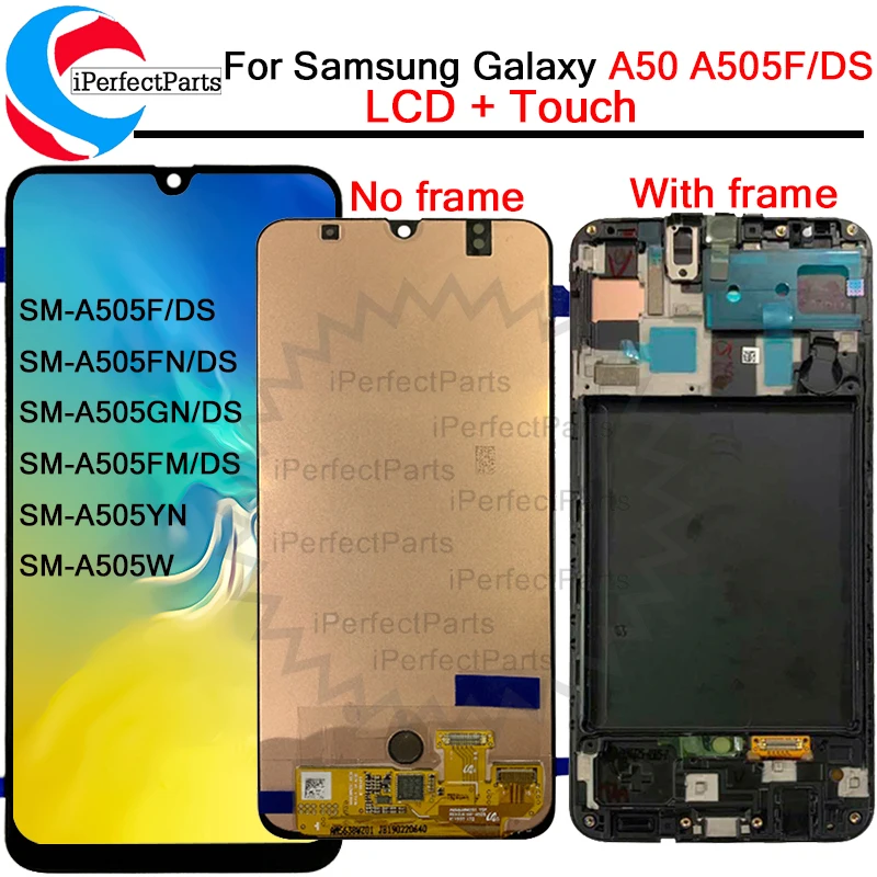 6.4''For Samsung Galaxy A50 LCD SM-A505FN/DS A505F/DS A505 Display Touch Screen Digitizer Assembly For Samsung A50 lcd
6.4''For Samsung Galaxy A50 LCD SM-A505FN/DS A505F/DS A505 Display Touch Screen Digitizer Assembly For Samsung A50 lcd