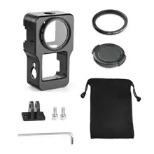 Aluminum Protective Cover For DJI Action 2 Metal Case Frame Cage + UV Lens Filter For DJI Osmo Action 2 Camera Accessories
Aluminum Protective Cover For DJI Action 2 Metal Case Frame Cage + UV Lens Filter For DJI Osmo Action 2 Camera Accessories