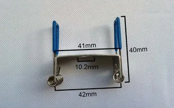 100pcs/lot, embedded installation, fixed spring snaps / clip for LED ceiling lamp spotlight downlight, Spotlights, Aisle lights
100pcs/lot, embedded installation, fixed spring snaps / clip for LED ceiling lamp spotlight downlight, Spotlights, Aisle lights