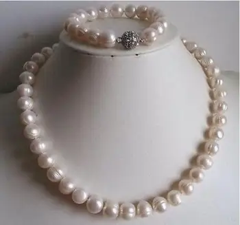 Bijoux ensemble de perles 9-10mm Perlenkette et brassard ensemble livraison gratuite
Bijoux ensemble de perles 9-10mm Perlenkette et brassard ensemble livraison gratuite