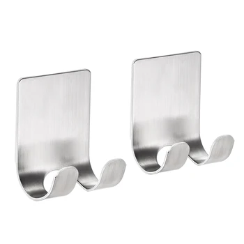 uxcell 2pcs Adhesive Hooks Wall Hooks Stainless Steel Hanger 58mmx45mmx31mm for Kitchen Bags Towel Coat for Home Office DIY
uxcell 2pcs Adhesive Hooks Wall Hooks Stainless Steel Hanger 58mmx45mmx31mm for Kitchen Bags Towel Coat for Home Office DIY