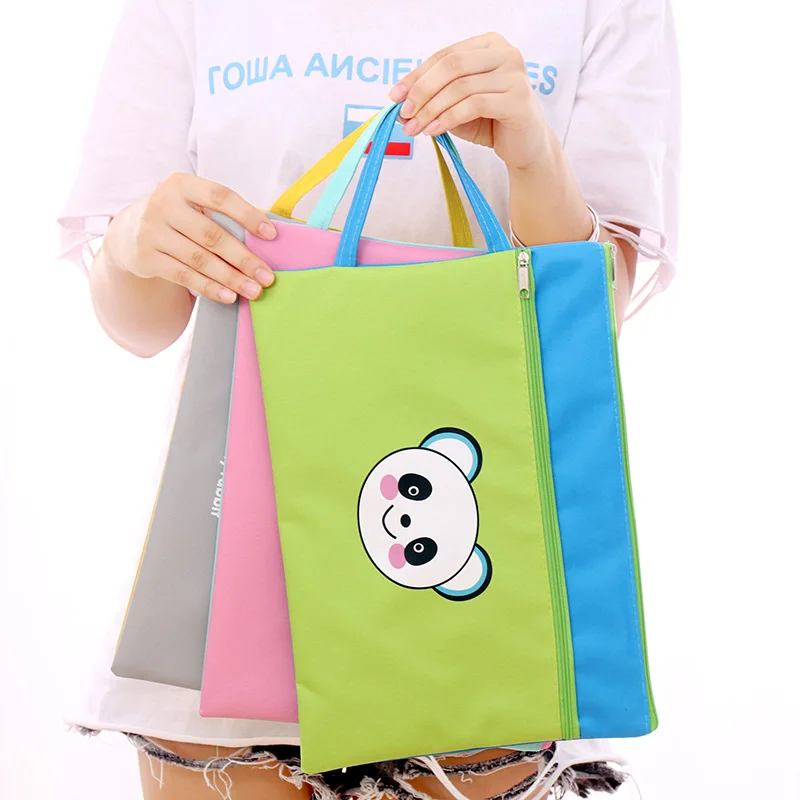 Korean-style Cartoon Hand Large Capacity Canvas File Holder Students Multi-functional Double Layer File Bag Zipper Storgage Bag
Korean-style Cartoon Hand Large Capacity Canvas File Holder Students Multi-functional Double Layer File Bag Zipper Storgage Bag