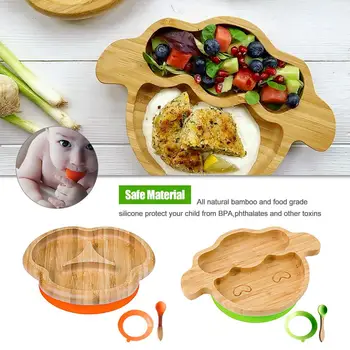 Natural Original Bamboo Suction Bowl Set Matching Feeding Tray Feeding Bowl Suction Spoon Set Kitchen Tableware Dishes Suit
Natural Original Bamboo Suction Bowl Set Matching Feeding Tray Feeding Bowl Suction Spoon Set Kitchen Tableware Dishes Suit