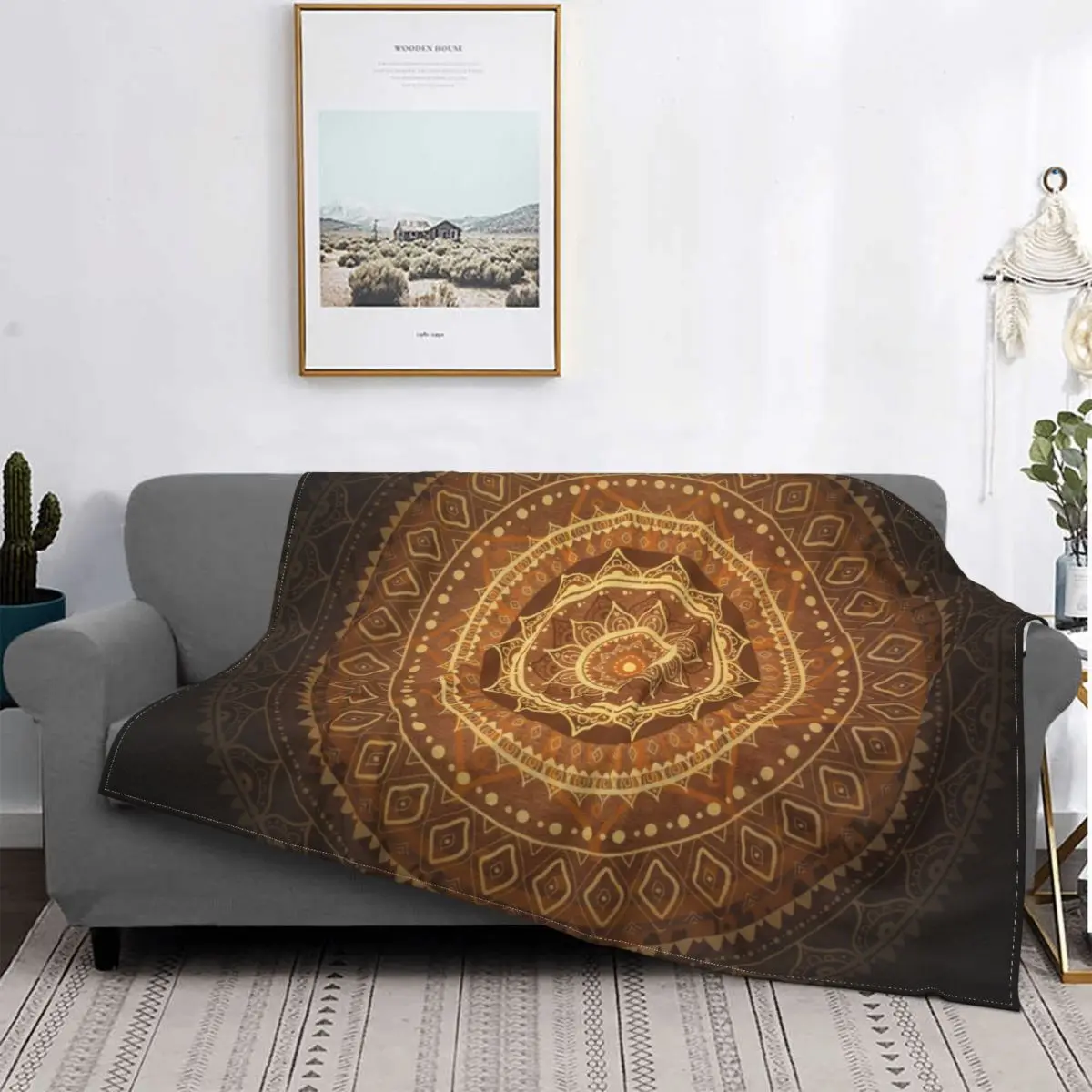 Mandala. Ornamental Pattern Blanket Boho Plush Warm SuperSoft Flannel Fleece Throw Blanket For Sofa BedSheet Quilt Office Decor
Mandala. Ornamental Pattern Blanket Boho Plush Warm SuperSoft Flannel Fleece Throw Blanket For Sofa BedSheet Quilt Office Decor