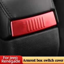 Armrest Box Switch Cover For Jeep Renegade ABS Central Control ProtectiveShell Decoration Accessories
Armrest Box Switch Cover For Jeep Renegade ABS Central Control ProtectiveShell Decoration Accessories