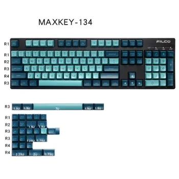 MAXKEY dark night keycaps SA Double shot ABS keycap 134 keys for MX switch mechanical keyboard
MAXKEY dark night keycaps SA Double shot ABS keycap 134 keys for MX switch mechanical keyboard