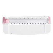 Excellent Quality Mini A5 Paper Trimmer Cutter Desktop Paper Cutting Machine With Security Cutter Head Auxiliary Side Ruler New
Excellent Quality Mini A5 Paper Trimmer Cutter Desktop Paper Cutting Machine With Security Cutter Head Auxiliary Side Ruler New