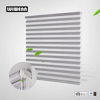 LUIWENN Window Blind On Windows Shangri-la Fabric shutters With 28mm alum tube jalousie curtains for kitchen Customized Size 
LUIWENN Window Blind On Windows Shangri-la Fabric shutters With 28mm alum tube jalousie curtains for kitchen Customized Size