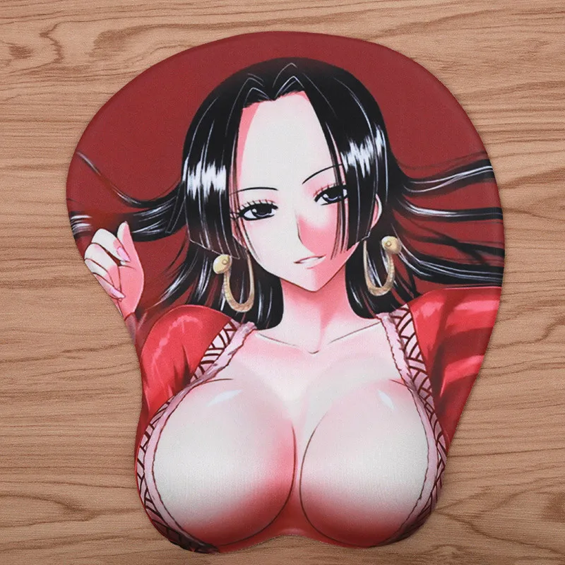 FFFAS 3D Breast Sexy ONE PIECE Boa Hancock Mouse Pad Silicone Wrist Rest Soft Comfortable Mousepad for Computer Laptop Tablet
FFFAS 3D Breast Sexy ONE PIECE Boa Hancock Mouse Pad Silicone Wrist Rest Soft Comfortable Mousepad for Computer Laptop Tablet