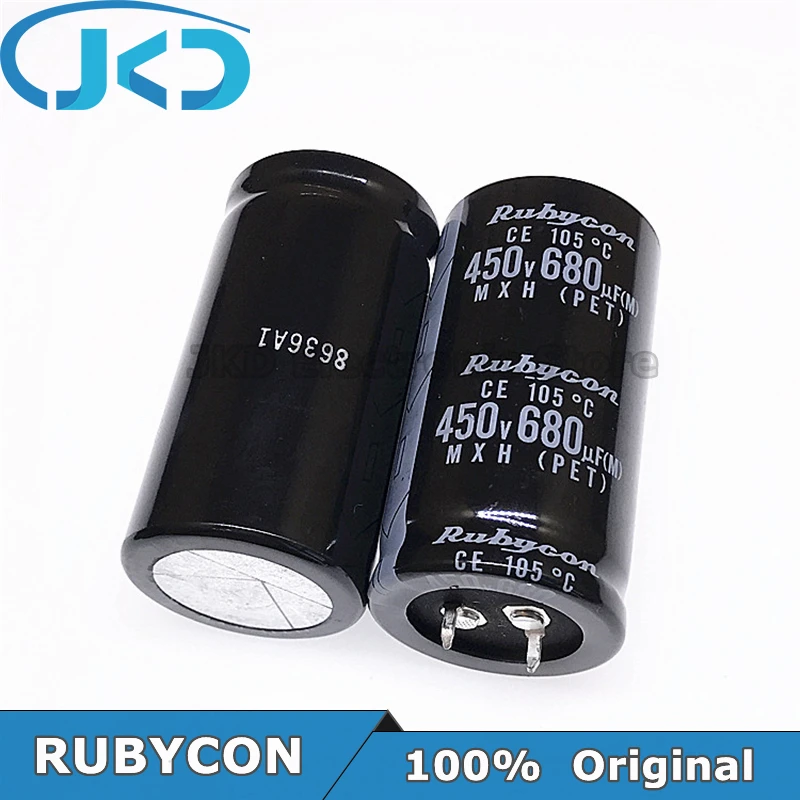 Алюминиевый электролитический конденсатор RUBYCON, 680 мкФ, 450 в, 30*55 мм, 680UF450V, 450V680UF, 30x5, 5 мм, 2 шт./4 шт.
Алюминиевый электролитический конденсатор RUBYCON, 680 мкФ, 450 в, 30*55 мм, 680UF450V, 450V680UF, 30x5, 5 мм, 2 шт./4 шт.