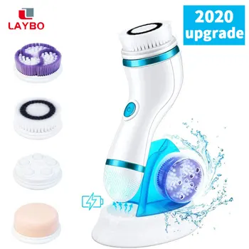 4 in 1 Electric Facial Face Cleansing Brush Skin Pore Cleaner Body Cleansing Massage Beauty Massager Clean Tools
4 in 1 Electric Facial Face Cleansing Brush Skin Pore Cleaner Body Cleansing Massage Beauty Massager Clean Tools