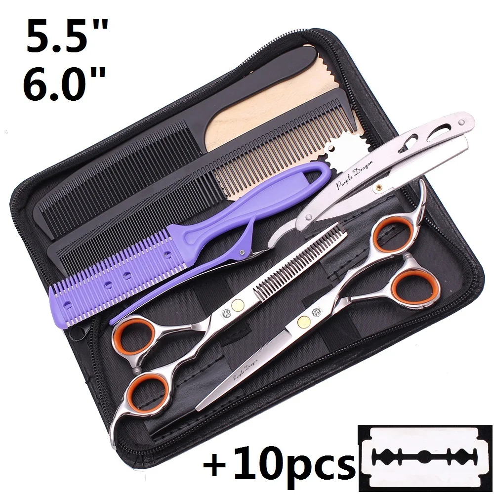Y1219 5.5 Inch 6" Silver Professional Hairdressing Hair Scissors Set Haircutting Scissors Barber Scissors Kit for Barbershop
Y1219 5.5 Inch 6" Silver Professional Hairdressing Hair Scissors Set Haircutting Scissors Barber Scissors Kit for Barbershop