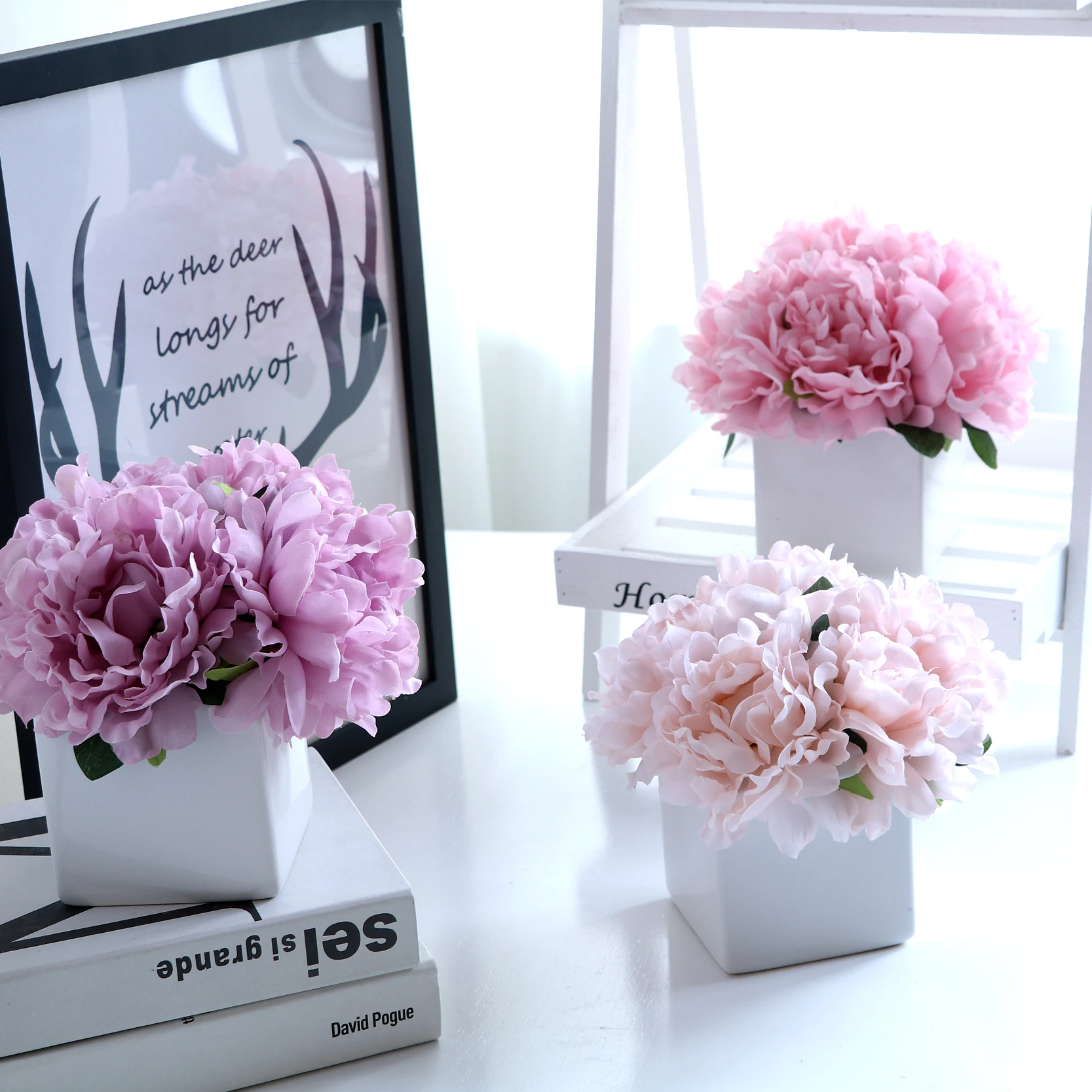 Modern Ceramic Vase+Artificial Flower Set Decor Home Office Desktop Furnishing Decoration Crafts Livingroom Silk Fake Flower Pot
Modern Ceramic Vase+Artificial Flower Set Decor Home Office Desktop Furnishing Decoration Crafts Livingroom Silk Fake Flower Pot