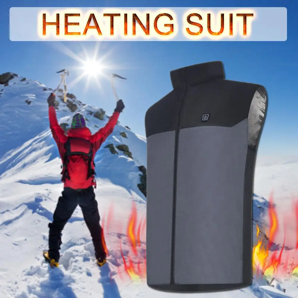 Winter USB Electric Heated Vest Unisex USB 5V Charging Heated Clothing For Outdoor Riding Hunting Electric Warmer Waistcoat
Winter USB Electric Heated Vest Unisex USB 5V Charging Heated Clothing For Outdoor Riding Hunting Electric Warmer Waistcoat