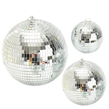 Thrisdar Dia20CM 25CM 30CM Glass Mirror Disco Ball DJ KTV Bar Party Reflective Rotating Disco Mirror Ball Stage light
Thrisdar Dia20CM 25CM 30CM Glass Mirror Disco Ball DJ KTV Bar Party Reflective Rotating Disco Mirror Ball Stage light