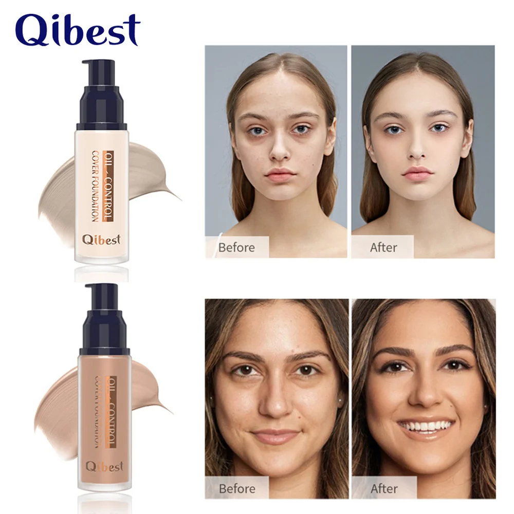 Qibest 7 Color Base Make Up Foundation BB Cream Waterproof Liquid Matte Concealer Moisturizer Oil Control Face Makeup Foundation
Qibest 7 Color Base Make Up Foundation BB Cream Waterproof Liquid Matte Concealer Moisturizer Oil Control Face Makeup Foundation