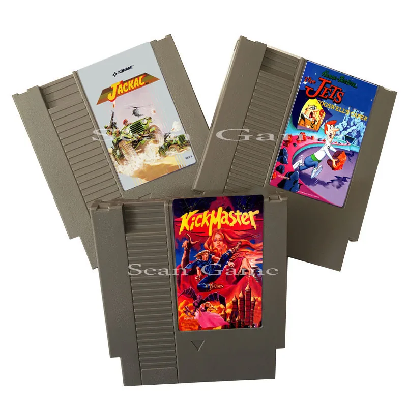 Superquality Jackal/tsons Cogswell Caper/Kick Master 72-контактный игровой Картридж для 8-битной консоли |