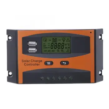 MPPT 20A 12V 24V Auto Solar Charge Controller Dual USB LCD Display Controllers Solar Cell Panel Regulator
MPPT 20A 12V 24V Auto Solar Charge Controller Dual USB LCD Display Controllers Solar Cell Panel Regulator
