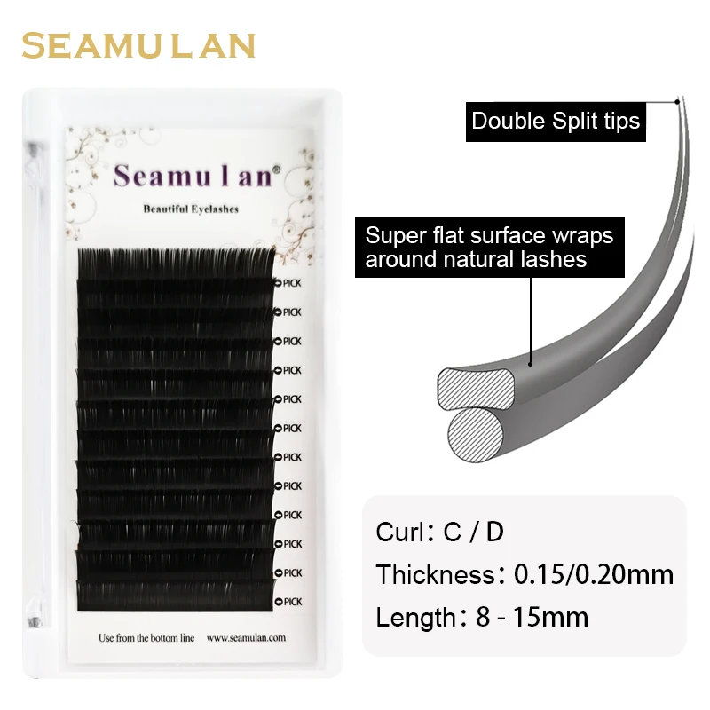 Ellipse flat lashes Matte Flat Eyelash Extensions Individual Mink soft Split-tips fake eyelash Volume Dark Black eyelash matte
Ellipse flat lashes Matte Flat Eyelash Extensions Individual Mink soft Split-tips fake eyelash Volume Dark Black eyelash matte