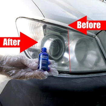 10/30ML Car Headlight Lamp Scratch Restoration Polish Repair Liquid Tool Kit Car Light Cleaner Car Headlight Polish Liquid
10/30ML Car Headlight Lamp Scratch Restoration Polish Repair Liquid Tool Kit Car Light Cleaner Car Headlight Polish Liquid