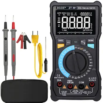 ZT-M1 NCV Digital LCD Multimeter AC/DC Voltmeter Ammeter Auto/manual Range Diode Resistence Frequency Temp Tester
ZT-M1 NCV Digital LCD Multimeter AC/DC Voltmeter Ammeter Auto/manual Range Diode Resistence Frequency Temp Tester